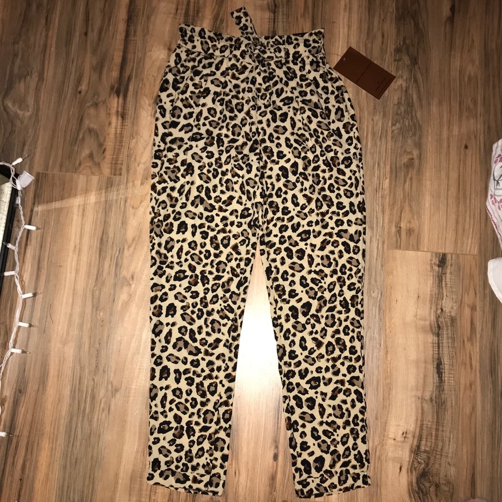 Brand new, never worn, paper bag joggers